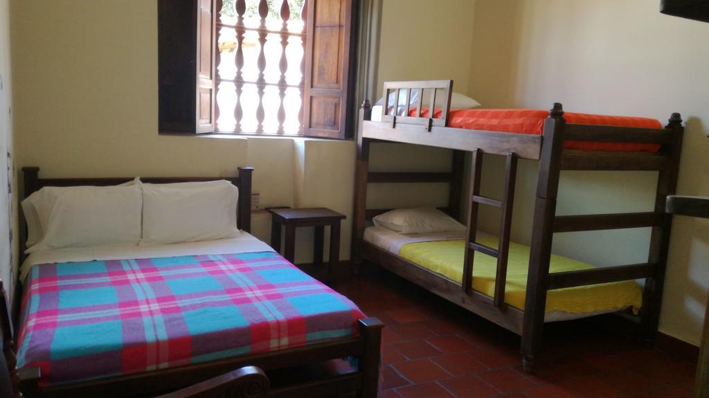 Hostal La Mansion De Virginia Barichara Exteriér fotografie