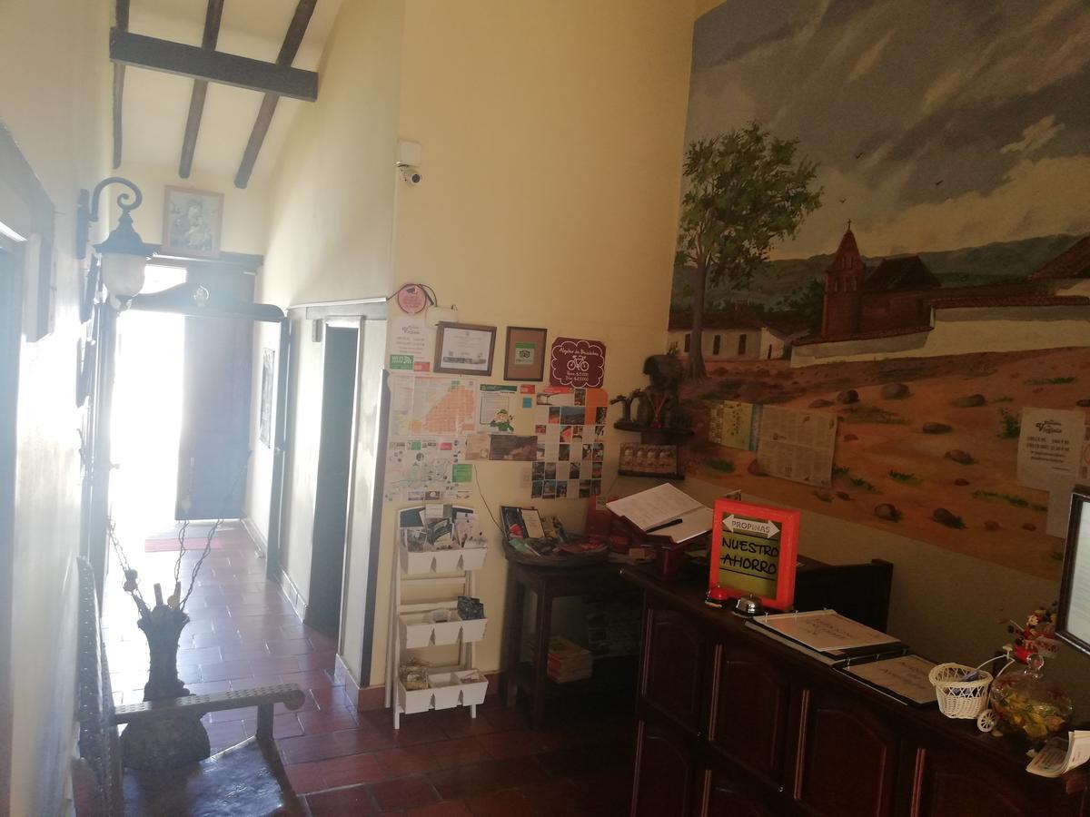 Hostal La Mansion De Virginia Barichara Exteriér fotografie