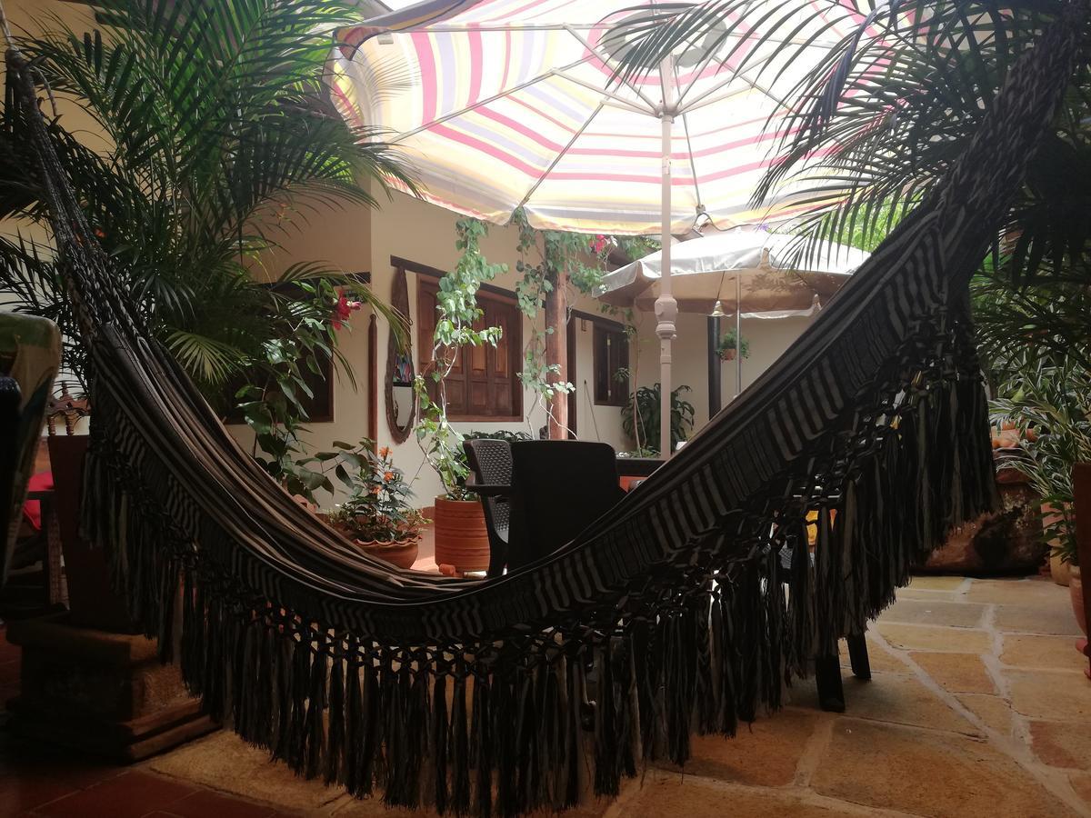 Hostal La Mansion De Virginia Barichara Exteriér fotografie