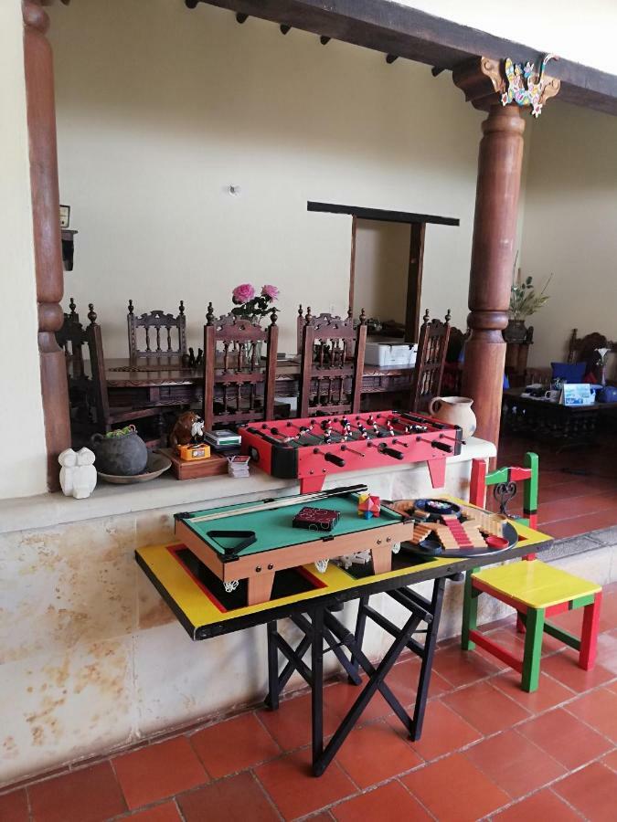 Hostal La Mansion De Virginia Barichara Exteriér fotografie