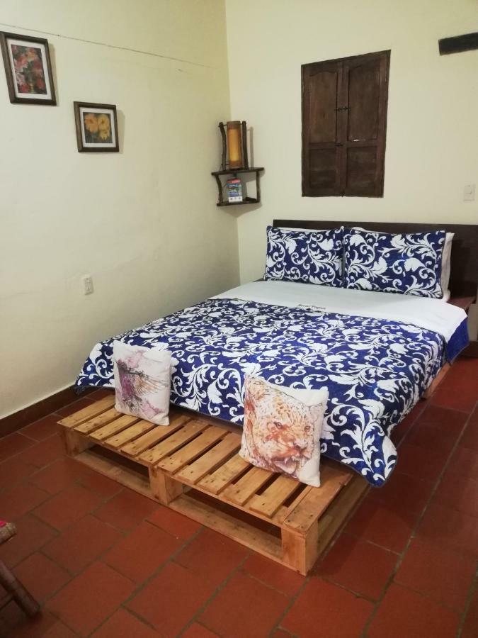 Hostal La Mansion De Virginia Barichara Exteriér fotografie