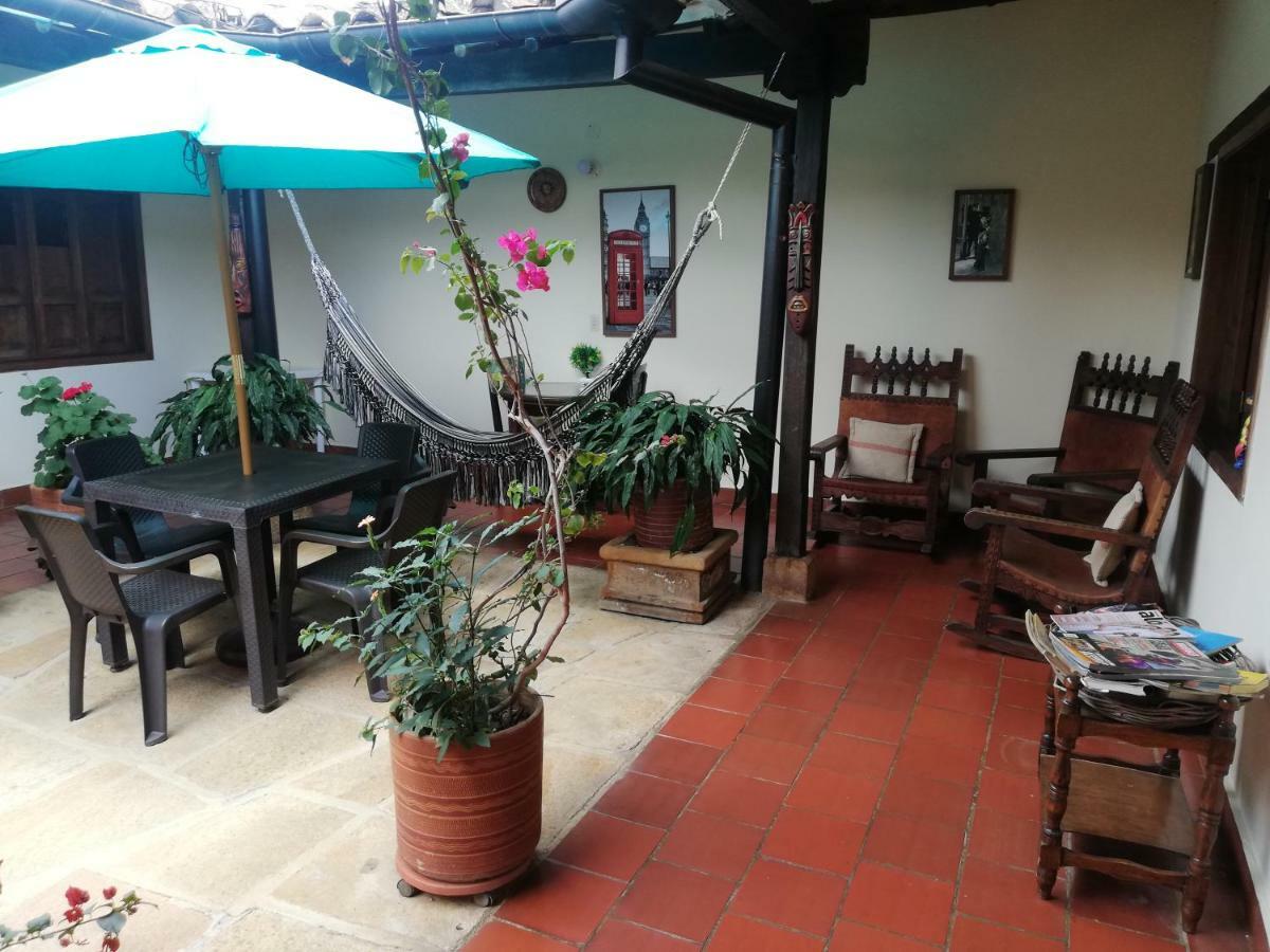 Hostal La Mansion De Virginia Barichara Exteriér fotografie